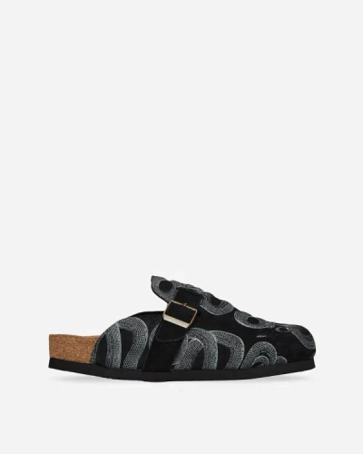 Hysteric Glamour Wmns Snake Loop Sandals In Black