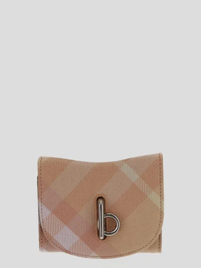 Burberry Wallets In Pink