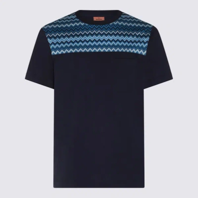 Missoni T-shirt E Polo In Blue