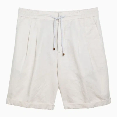 Brunello Cucinelli Bermuda In White