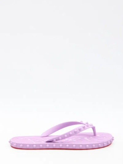 Christian Louboutin Super Loubi Flip In Pink