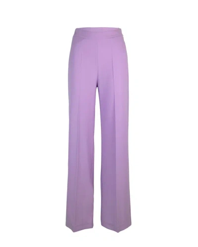 Patrizia Pepe Trousers In Lilac