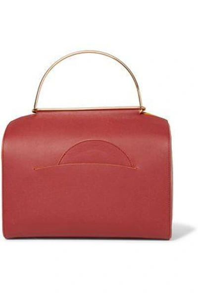 Roksanda Woman Bag No. 1 Textured-leather Tote Brick