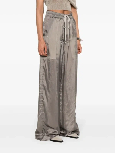 Rick Owens Women Drawstring Geth Belas Trousers In 34 Dust