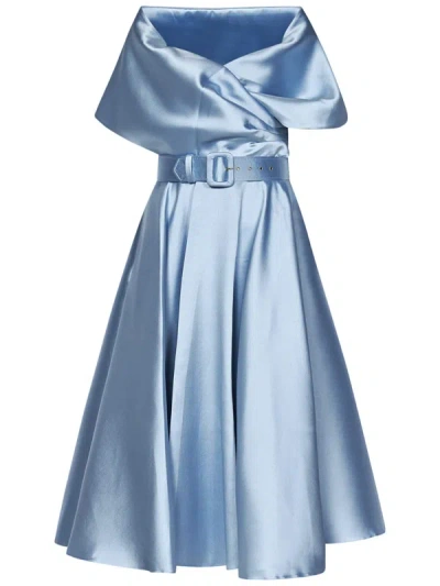 Rhea Costa Dresses Clear Blue In Azzurro