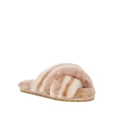 Emu Australia Women's Mayberry Slipper In Sorbet In Camel In Multi
