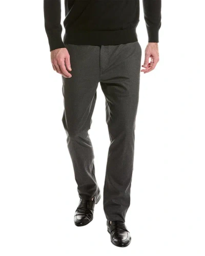 John Varvatos Motor City Wool-blend Pant In Grey