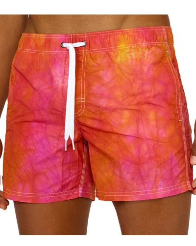 Sundek Board Short In Orange