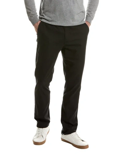 John Varvatos Motor City Wool-blend Pant In Black