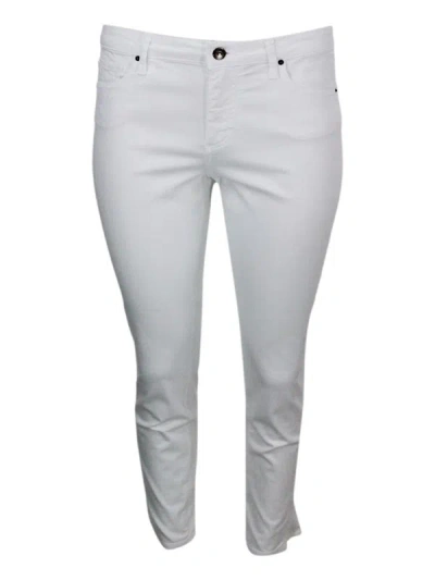 Armani Exchange Trousers In White