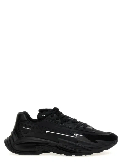 Balmain 'run-row' Sneaker In Black