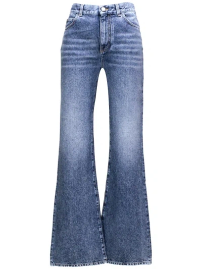 Chloé Chloè Jeans In Faded Denim