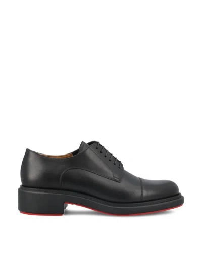 Christian Louboutin Low Shoes In Black