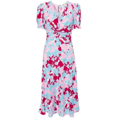 Diane Von Furstenberg Dresses In Pink/blue