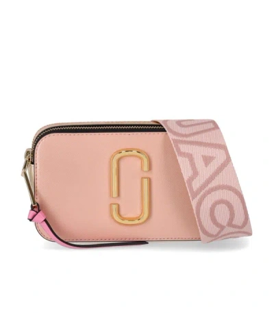 Marc Jacobs The Snapshot Rose Multi Crossbody Bag In Pink