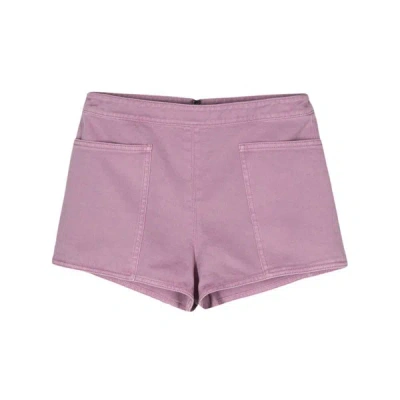 Max Mara Shorts In Purple