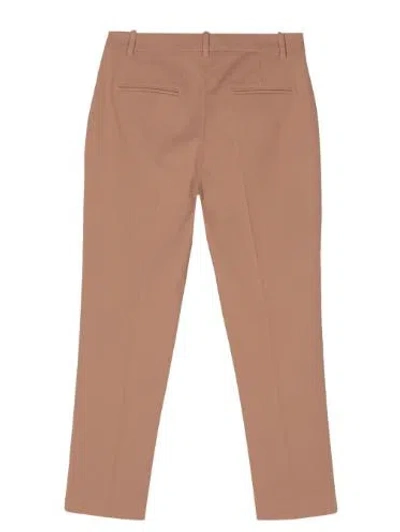 Pinko Trousers In Brown