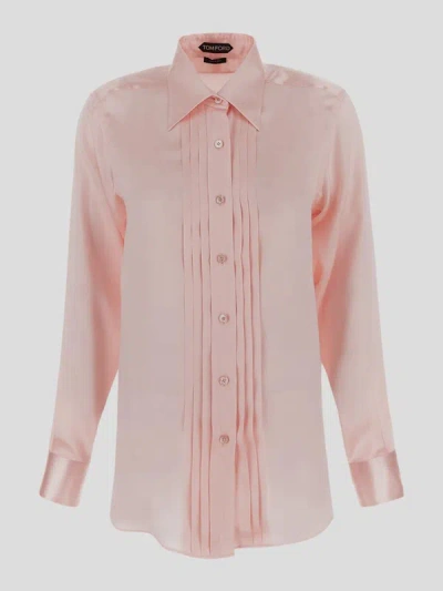 Tom Ford Shirts In Delicateblush