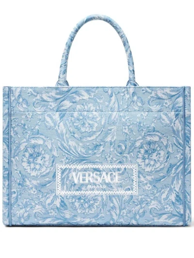 Versace Bags In Bianco E Celeste