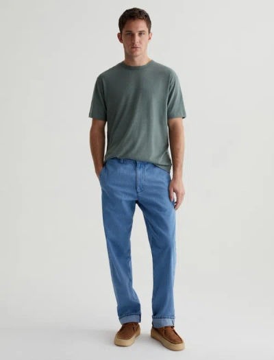 Ag Jeans Wesley Crew In Green