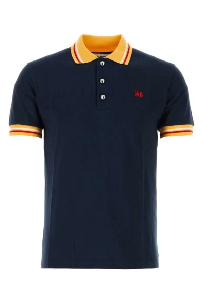 Wales Bonner Polo In Navy
