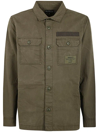 Barbour Bidlam Overshirt Clothing In Brown