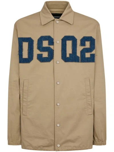 Dsquared2 Jackets In Stone