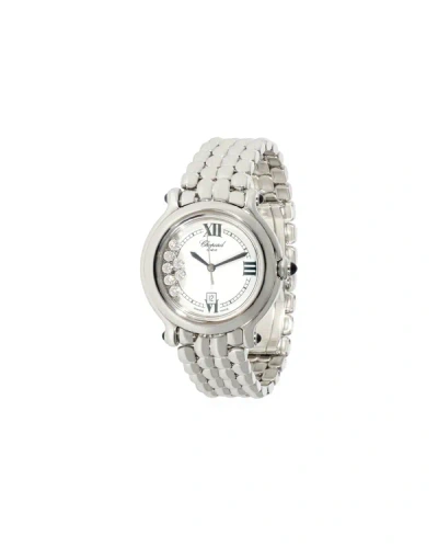 Chopard Happy Sport 27/8236-3005 Women's Watch In Stainless Steel In Silver