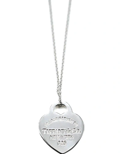 Tiffany & Co Return To Tiffany Heart Tag Pendant Sterling Silver