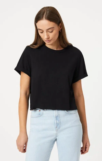 Mavi Cropped T-shirt In Black