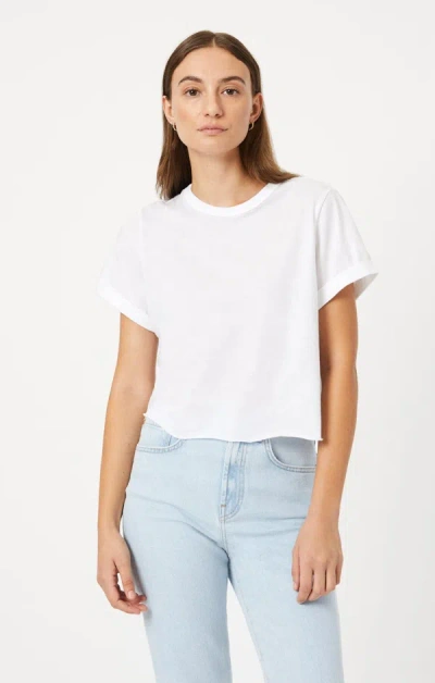 Mavi Cropped T-shirt In White