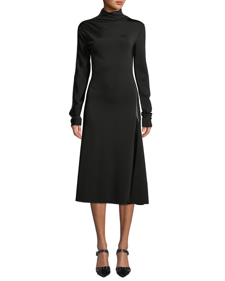 Satin Jersey Dress