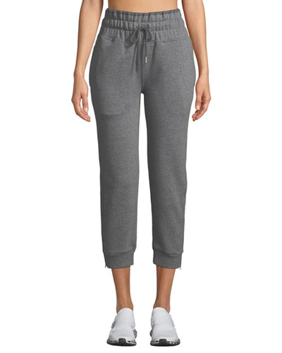 Adidas By Stella Mccartney Essentials Drawstring Jogger Sweatpants In Gray