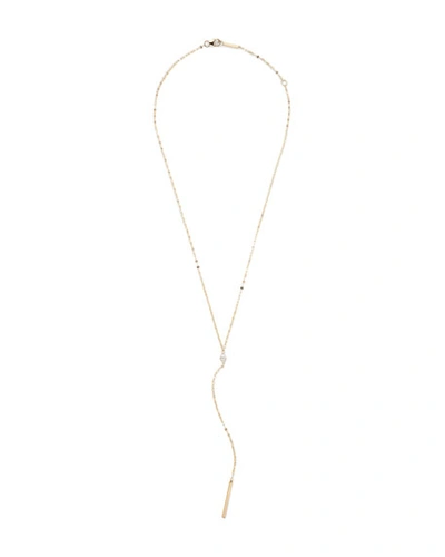 Lana 14k Gold Marquise Diamond Y-drop Necklace