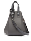 Loewe - Hammock Small Grained Leather Bag - Womens - Dark Grey