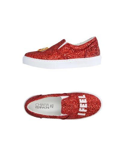 Chiara Ferragni Sneakers In Red