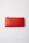 Acne Studios Continental Fold Wallet Sharp Red
