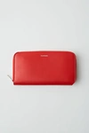 Acne Studios Continental Wallet Sharp Red