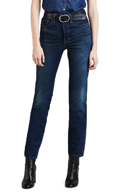 Levi's Wedgie Icon Fit High-rise Skinny Jeans In Authentic Favorite