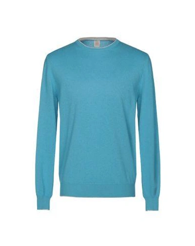 Eleventy Sweaters In Azure