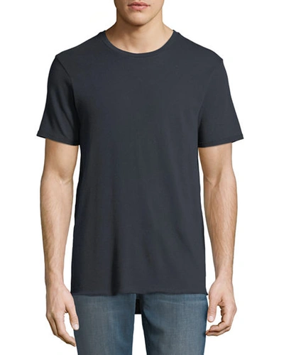 J Brand Men's Avus Raw-hem T-shirt In Jonesis