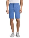 7 For All Mankind Men's Stretch Chino Shorts In Cobalt Blue