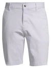 7 For All Mankind Men's Stretch Chino Shorts In Light Violet