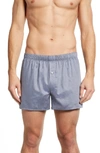 Hanro Fancy Cotton Boxers In Comb Structure