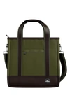 Mima Babies' Zigi Changing Bag In Olive Green