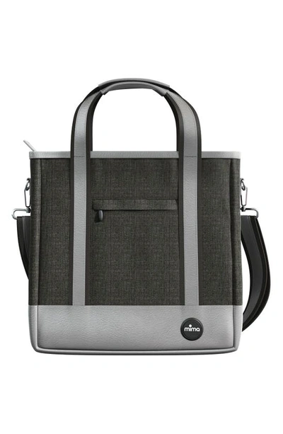 Mima Babies' Zigi Changing Bag In Charcoal