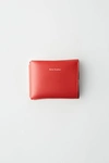 Acne Studios Fold Wallet Sharp Red