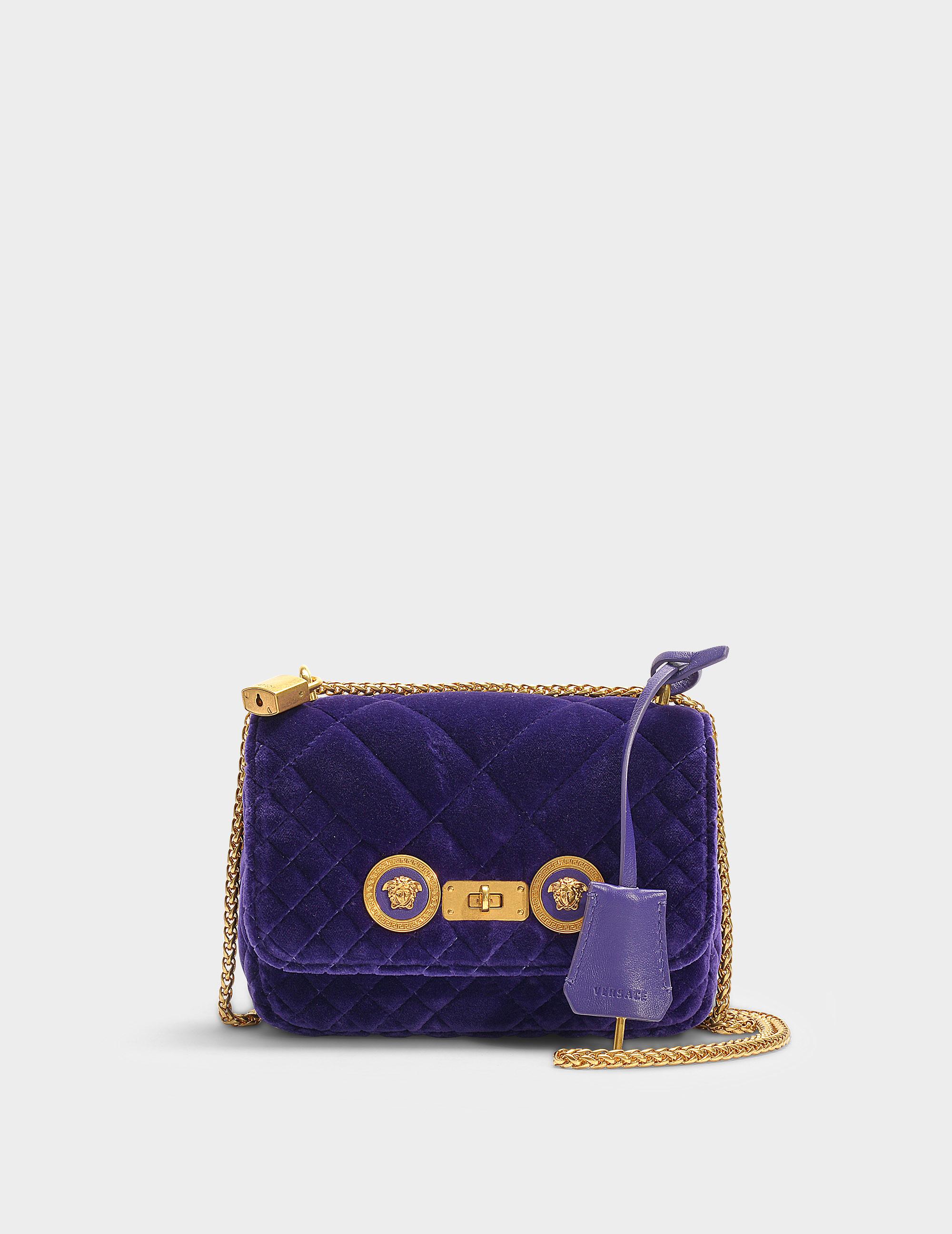 versace velvet bag