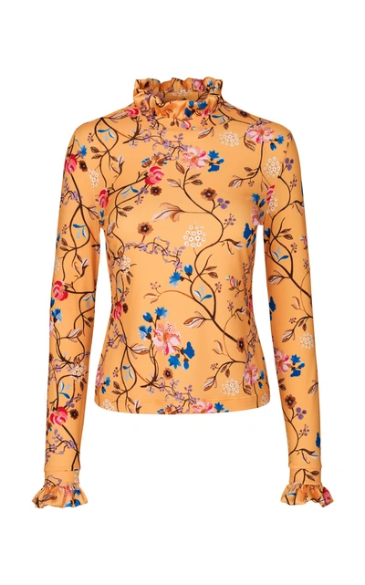 Stine Goya Manila Floral Long Sleeve Top