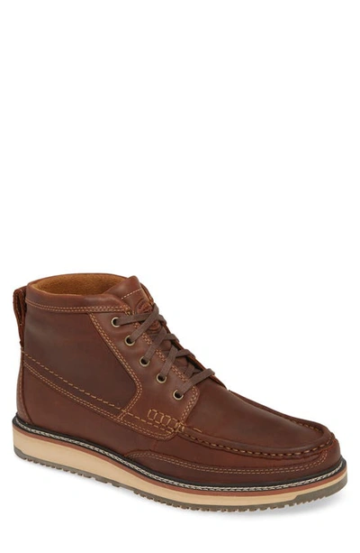 Ariat 'lookout' Moc Toe Boot In Foothill Brown Leather